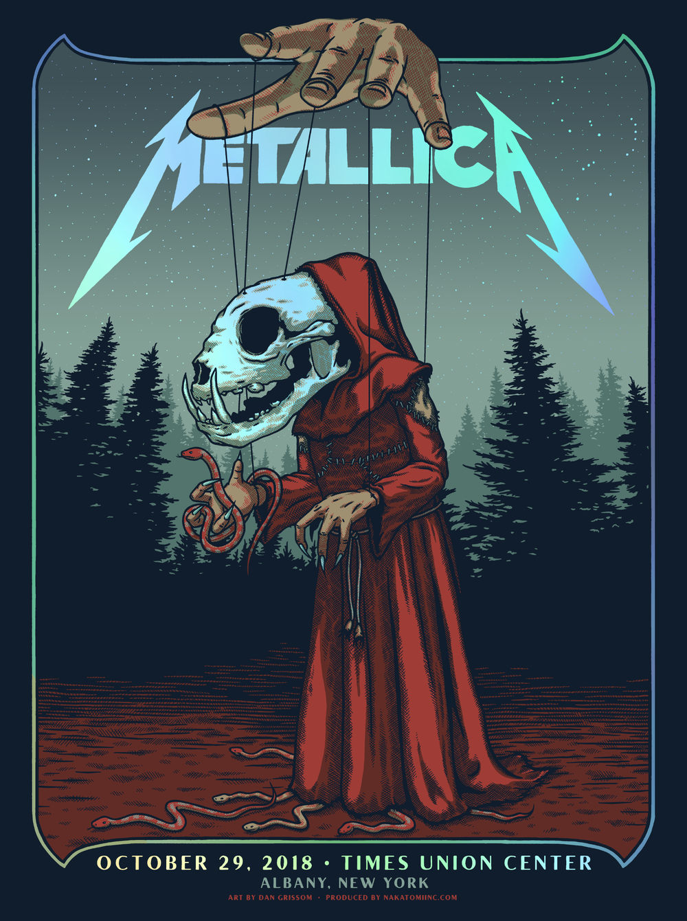 GIG POSTERS — DAN GRISSOM / BISCUIT PRESS